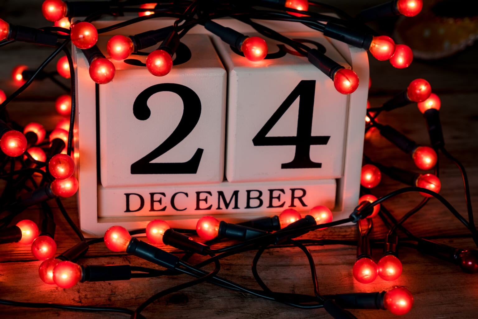 December 24th, christmas eve, date on calendar 日本語対応サイト